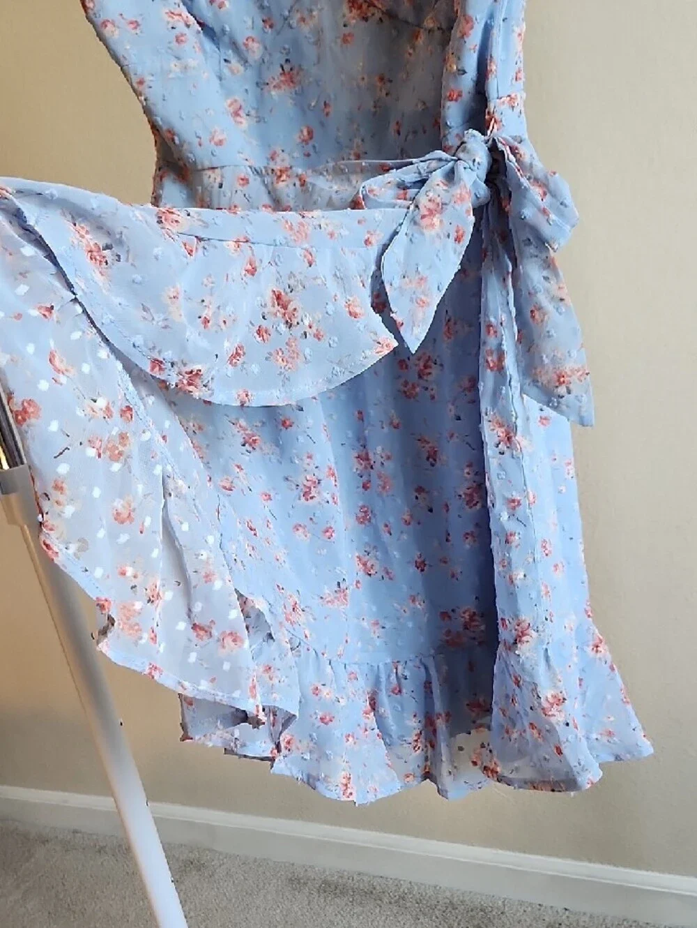 dee elly Light Blue Top with Soft Texture B. - Picture 5 of 11